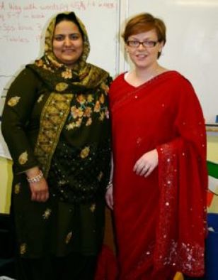 Sami\'s Mum visits our school