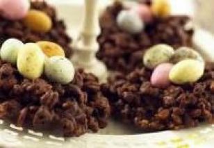 Easter Egg Nests in Second Class (and recipe to try at home!)