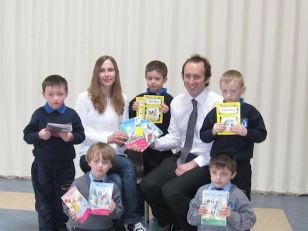 Parent Association Presents School With More CAPER Books