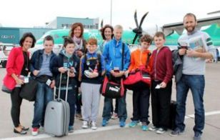 Cork Airport for Comenius Trip