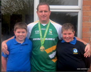 Victorious Cashel Handball Team Visit Our School